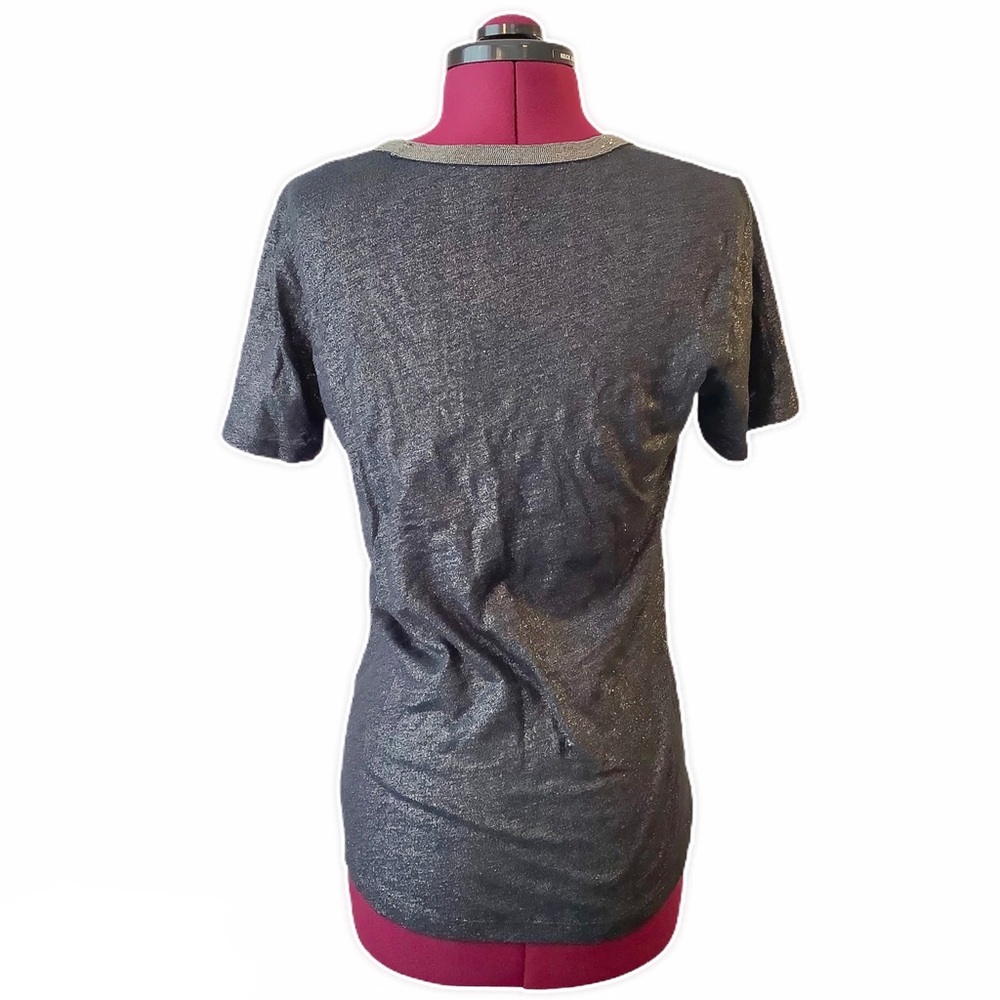 ✨J. CREW Metallic Top - Picture 4 of 7